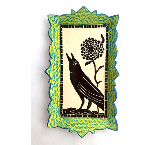 "Bird with Flower" - Julia Janeway